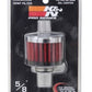 K&N 0.625 inch ID 2 inch OD 1.5 inch H Clamp On Crankcase Vent Filter - Racecraft Industries