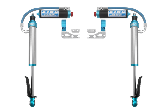 King Shocks 2023+ Toyota Sequoia 2.5 Dia Rear Coilover w/Remote Reservoir/w Adjuster (Pair) - Racecraft Industries