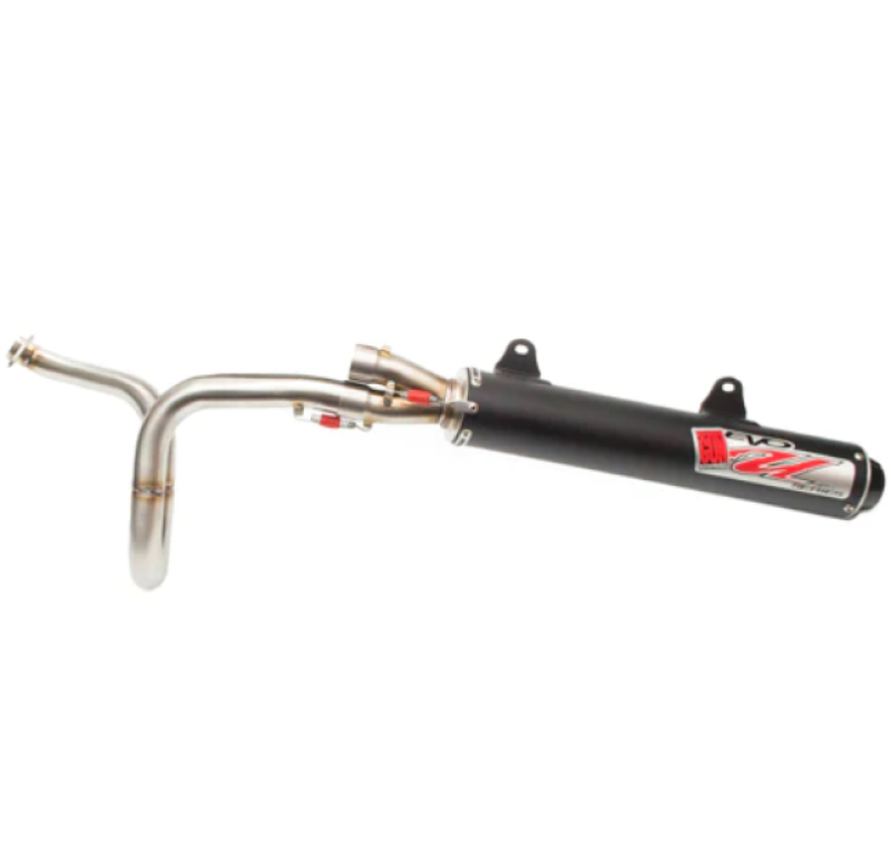 Big Gun 06-12 Kawasaki BRUTE FORCE 650 IRS EVO U Series Slip On Exhaust - Racecraft Industries