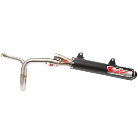Big Gun 06-12 Kawasaki BRUTE FORCE 650 IRS EVO U Series Slip On Exhaust - Racecraft Industries