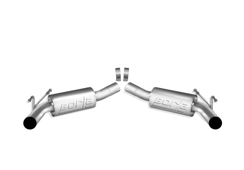 Borla 10-11 Chevy Camaro SS Coupe/Convertible 6.2L 8cyl SS S-Type Exhaust (REAR SECTION ONLY) - Racecraft Industries