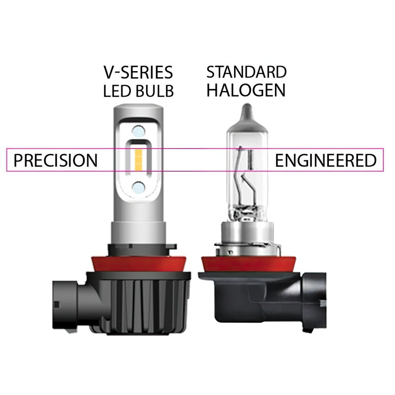 Oracle H4 - VSeries LED Headlight Bulb Conversion Kit - 6000K SEE WARRANTY - Racecraft Industries