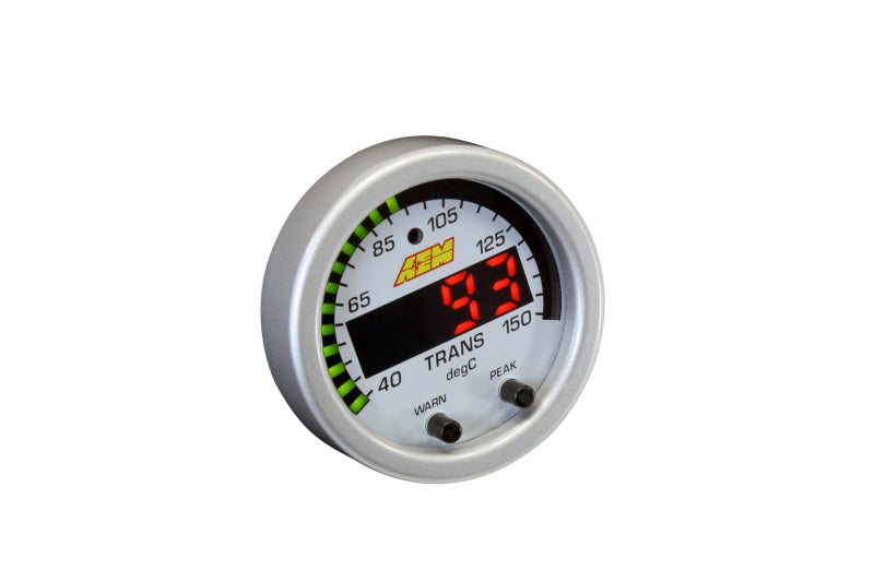 AEM X-Series Temperature 100-300F Gauge Kit (ONLY Black Bezel and Water Temp. Faceplate) - Racecraft Industries