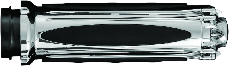 Kuryakyn Premium Zombie Grips Without Throttle Boss Dual Cable Chrome - Racecraft Industries