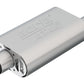 Borla CrateMuffler SBC Hot 350/383 3 inch Offset/Center 14in x 4.35in x 9in Oval Muffler - Racecraft Industries
