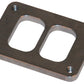 Vibrant T04 Turbo Inlet Flange (Divided Inlet) Mild Steel 1/2in Thick - Racecraft Industries