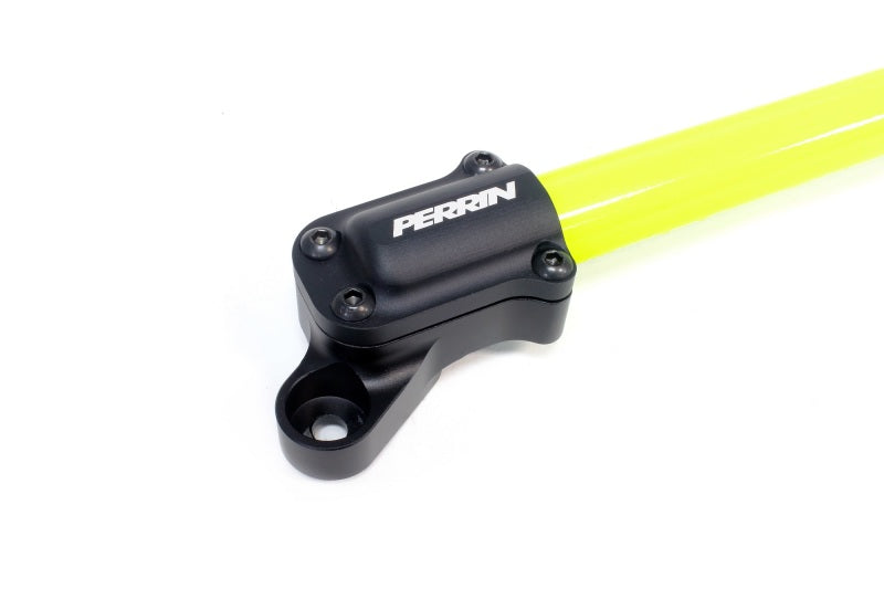 Perrin 2013+ BRZ/FR-S/86/GR86 Strut Brace - Neon Yellow Wrinkle - Racecraft Industries