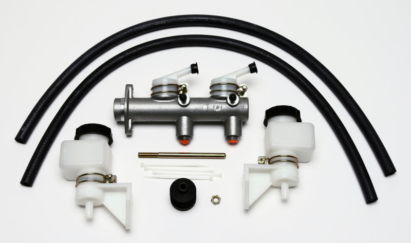 Wilwood Tandem Master Cylinder - 1in Bore w/ Remote Reservoirs - Racecraft Industries