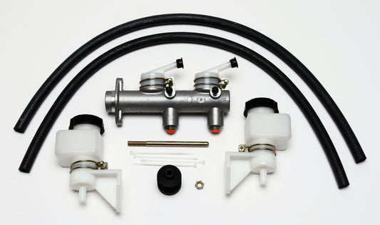 Wilwood Tandem Master Cylinder - 1in Bore w/ Remote Reservoirs - Racecraft Industries