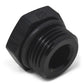 Russell Performance -8 AN Straight Thread Plug (Black) - Racecraft Industries