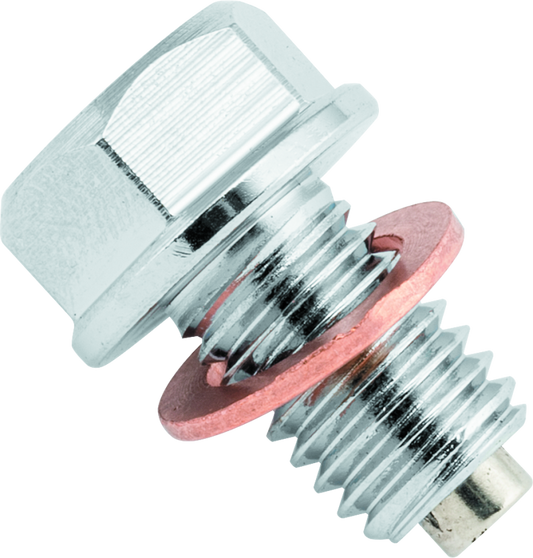 BikeMaster Magnetic Oil Drain Plug 10mm - Stainless - Racecraft Industries