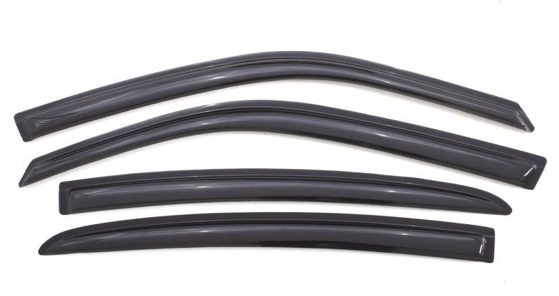 AVS 11-18 Dodge Charger Ventvisor Outside Mount Window Deflectors 4pc - Smoke - Racecraft Industries