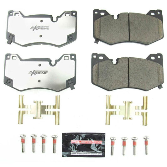 Power Stop 2020 Chevrolet Corvette Front Z26 Extreme Street Brake Pads w/Hardware - Racecraft Industries