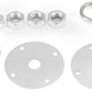 Spectre Hood Pin Kit - Chrome - Racecraft Industries