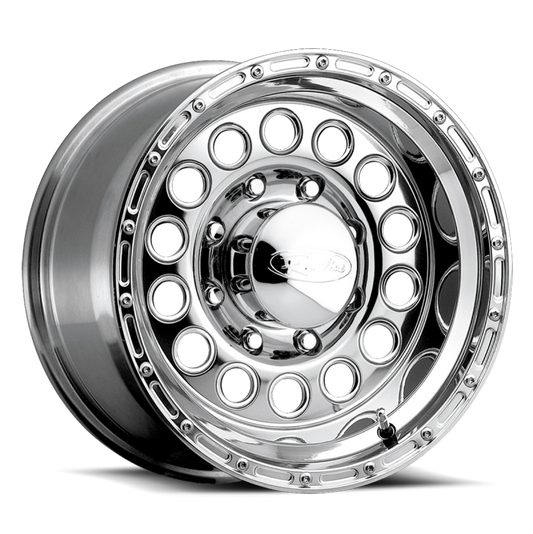 Raceline 887 Rock Crusher 16x10in / 8x165.1 BP / -24mm Offset / 130.81mm Bore - Polished Wheel - Racecraft Industries