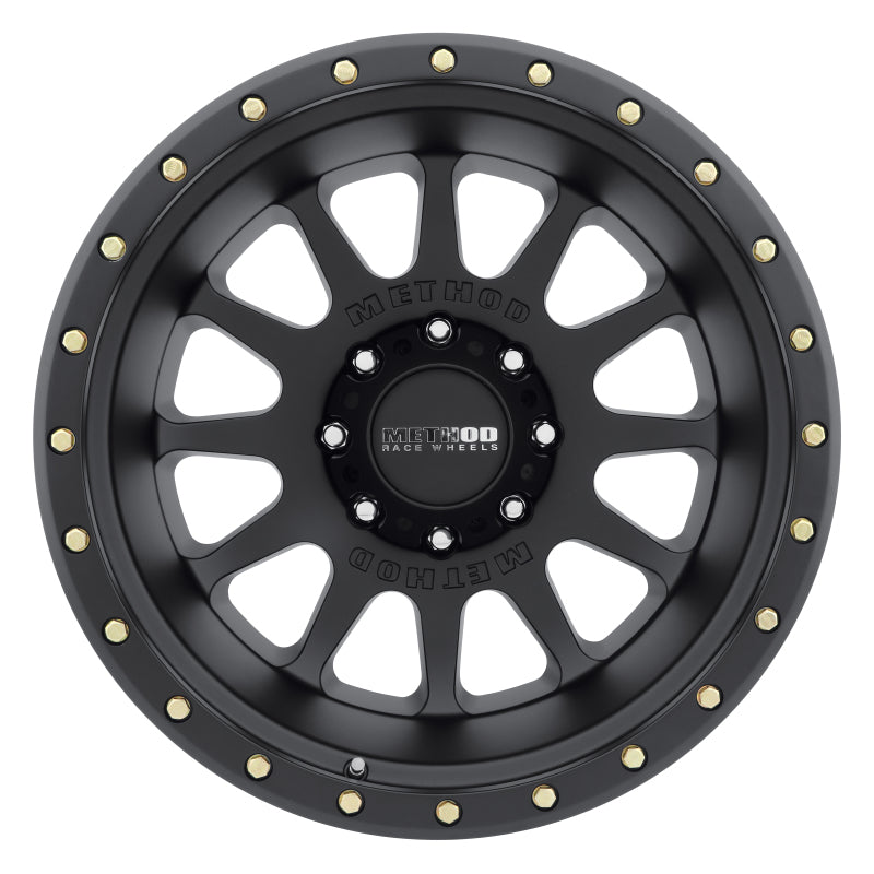 Method MR605 NV 20x12 -52mm Offset 8x6.5 121.3mm CB Matte Black Wheel - Racecraft Industries