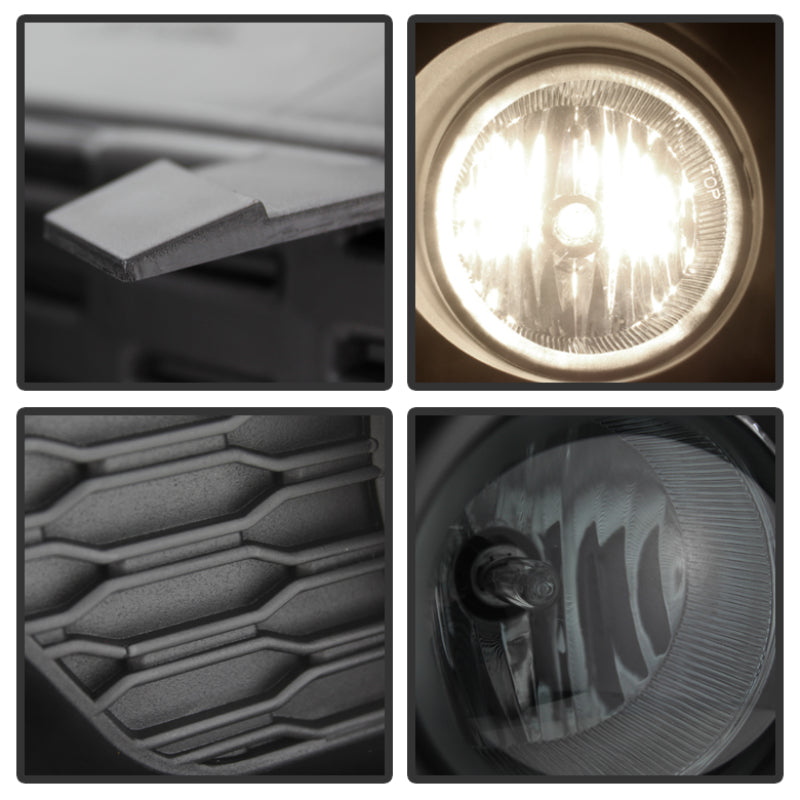 Spyder Dodge Charger 2011-2014 OEM Style Fog Lights W/Switch- Smoke FL-DCH2011-SM - Racecraft Industries