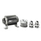 DeatschWerks Stainless Steel 8AN 10 Micron Universal Inline Fuel Filter Housing Kit (70mm) - Racecraft Industries