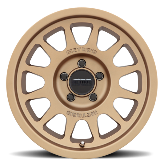 Method MR703 17x8.5 +35mm Offset 5x150 110.5mm CB Method Bronze Wheel - Racecraft Industries