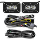 Baja Designs S2 Sport Flush Mount Work/Scene Pattern LED Work Light - Clear - Racecraft Industries