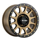 Method MR305 NV 17x8.5 0mm Offset 8x170 130.81mm CB Method Bronze/Black Street Loc Wheel - Racecraft Industries
