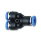 Vibrant Union inYin Pneumatic Vacuum Fitting - for use with 1/4in (6mm) OD tubing - Racecraft Industries