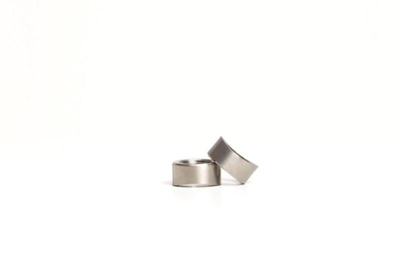 Ticon Industries Titanium O2 Sensor Bung 2.75in to 5in Tubing (Twin pack) - Coped End - Racecraft Industries