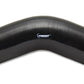 Vibrant 4 Ply Reinforced Silicone Elbow Connector - 5in ID x 4in Leg 45 Deg Elbow (BLACK) - Racecraft Industries