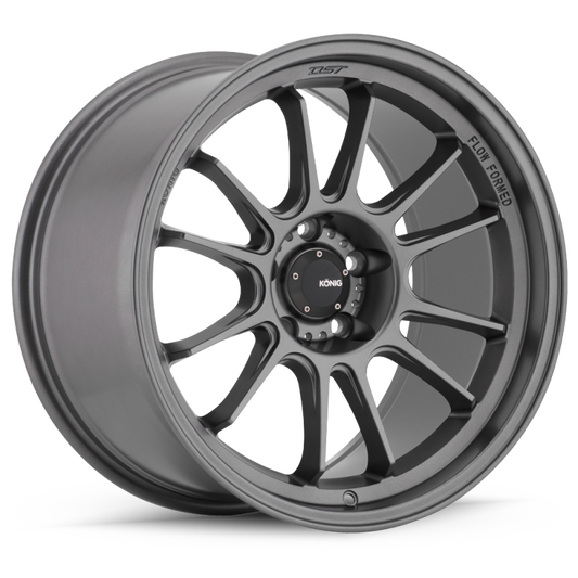 Konig Hypergram 18x8.5 5x114.3 ET45 Matte Grey - Racecraft Industries
