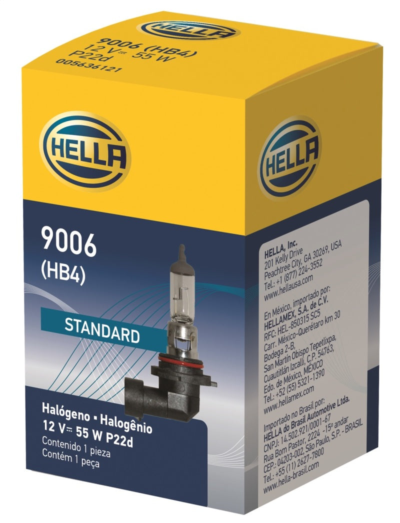 Hella 9006 12V 55W Halogen Bulb - Racecraft Industries