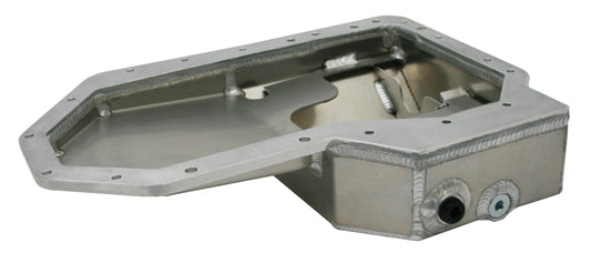 Moroso Mitsubishi Evo 10 (w/Factory AC) Road Race Baffled Extra Capacity Aluminum Oil Pan - Racecraft Industries