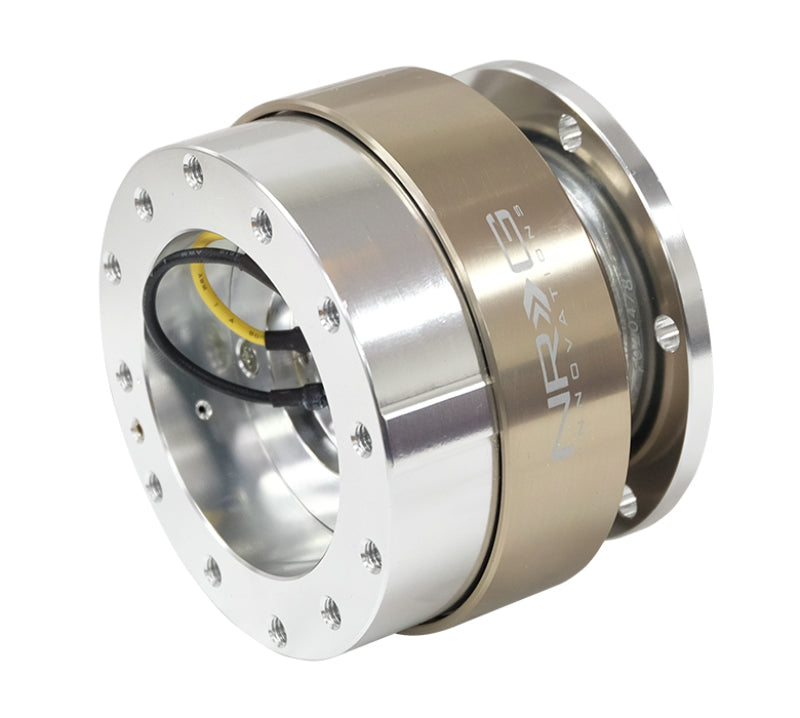 NRG Quick Release Gen 1.5 - Silver Body / Titanium Chrome Ring - Racecraft Industries