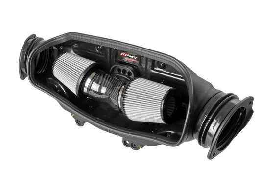aFe 2020 Corvette C8 Track Series Carbon Fiber Cold Air Intake System With Pro DRY S Filters - Racecraft Industries