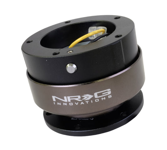 NRG Quick Release Kit Gen 2.5 - Black / Black Ring (6 Hole Base 5 Hole Top) - Racecraft Industries