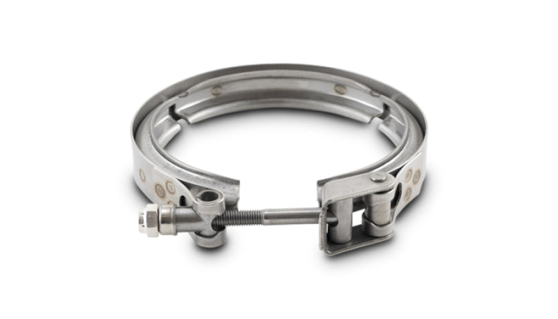 Vibrant SS Quick Release V-Band Clamp for V-Band Flanges with 4.65in O.D. - Racecraft Industries
