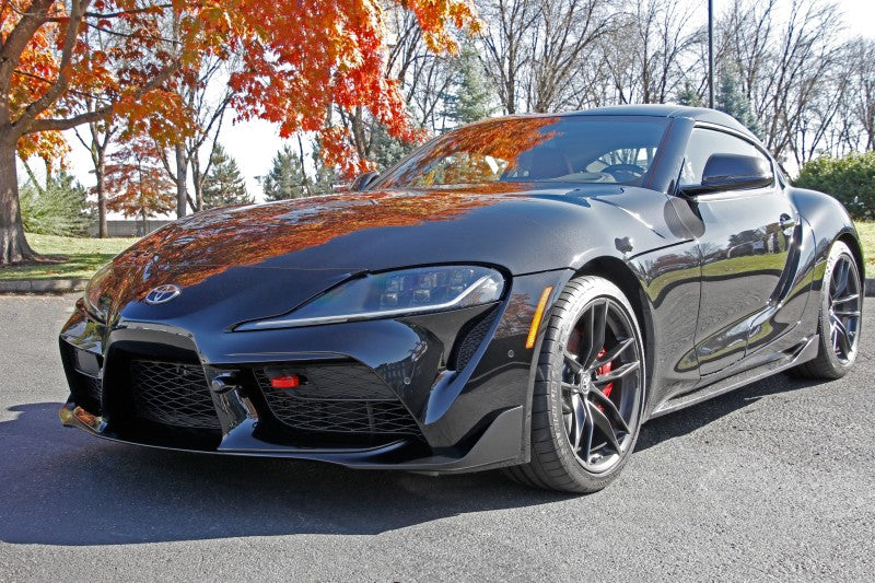 Perrin 2020 Toyota Supra Tow Hook Kit (Front) - Red - Racecraft Industries