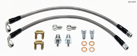 Wilwood Flexline Kit Rear Mini Cooper w/ Combination Parking Brake Caliper - Racecraft Industries
