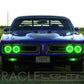 Oracle Pre-Installed Lights 5.75 IN. Sealed Beam - Green Halo SEE WARRANTY - Racecraft Industries