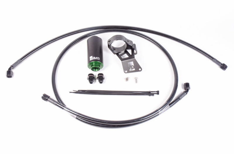 Radium Engineering Mitsubishi Evo X Fuel Hanger Feed Kit - Microglass Filter - Racecraft Industries