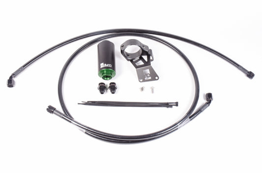 Radium Engineering Mitsubishi Evo X Fuel Hanger Feed Kit - Microglass Filter - Racecraft Industries