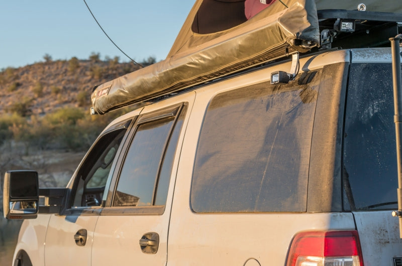 KC HiLiTES C-Series C2 LED 2in. Backup Area Flood Light 20w (Pair Pack System) - Black - Racecraft Industries