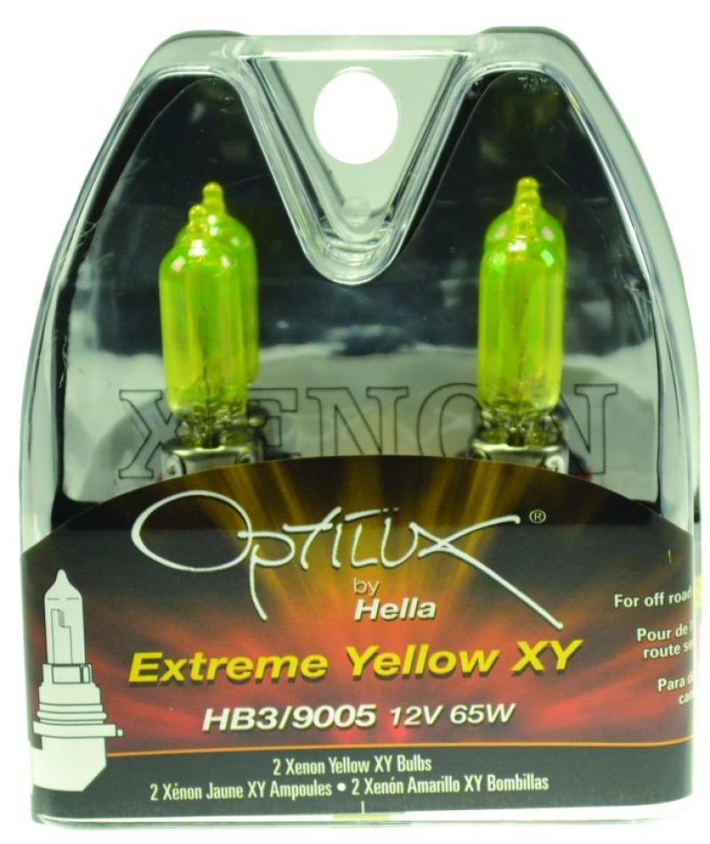 Hella Optilux HB3 9005 12V/65W XY Xenon Yellow Bulb - Racecraft Industries