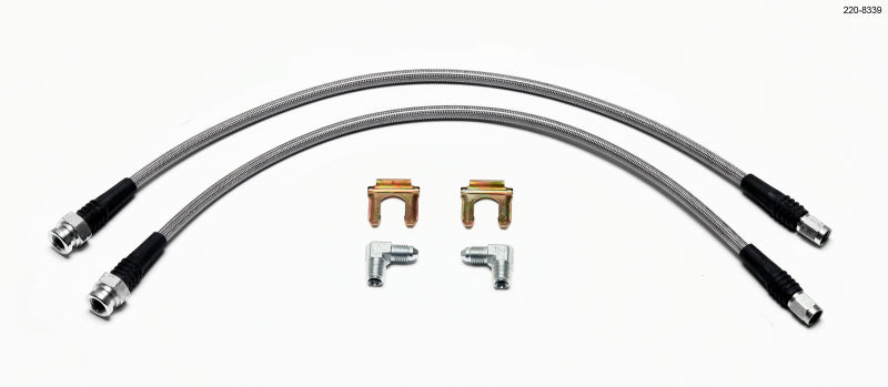 Wilwood Flexline Kit 1999 1/2-2003 Golf IV - Racecraft Industries