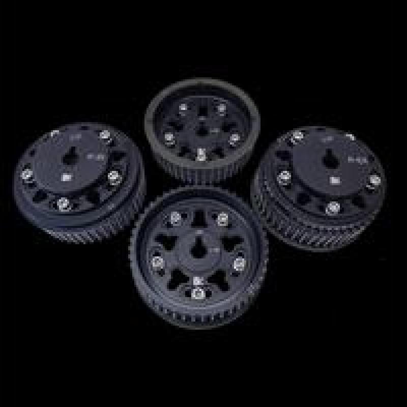 Brian Crower Adjustable Cam Gears Black for Subaru EJ205/EJ257 (Set of 4) - Racecraft Industries