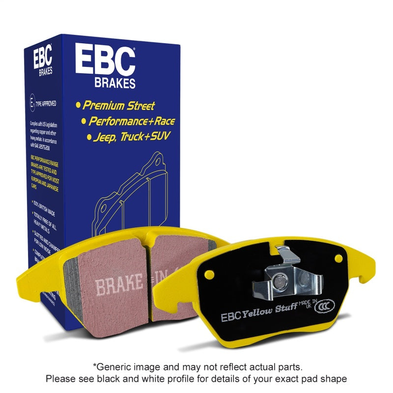 EBC 15+ Cadillac CTS 3.6 Twin Turbo Yellowstuff Rear Brake Pads - Racecraft Industries