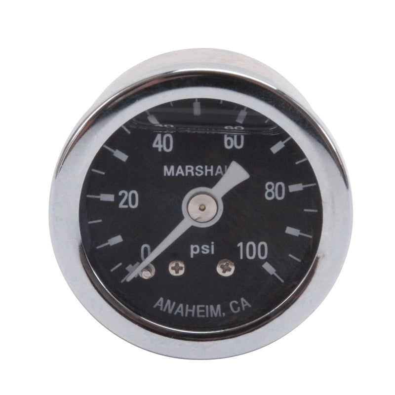 Russell Performance 100 psi fuel pressure gauge (Liquid-filled) - Racecraft Industries