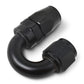 Russell Performance -6 AN Black 180 Degree Full Flow Swivel Hose End - Racecraft Industries