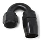 Russell Performance -6 AN Black 180 Degree Full Flow Swivel Hose End - Racecraft Industries