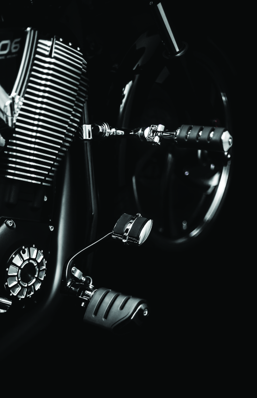 Kuryakyn Trident Dually Without Adapters Black - Racecraft Industries