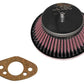 K&N 59-74 Rover Custom Round Race Filter Length 6.56in Width 6.31in Height 2.25in - Racecraft Industries